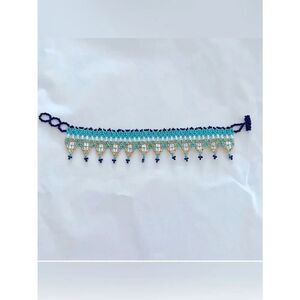 Boho Seed Bead Bracelet Hand made in Honduras